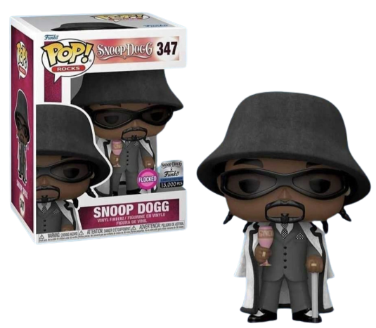 Funko POP! Rocks: Snoop Dogg (Flocked)(15,000PCS) #347