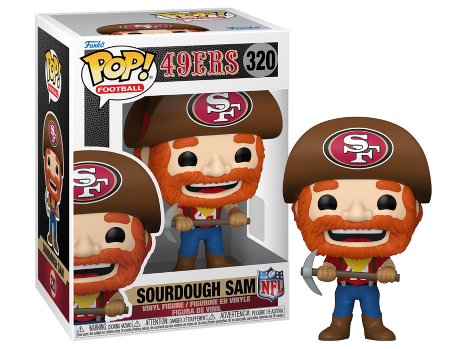 Funko POP! Football: 49ERS- Sourdough Sam (Damaged Box) #320