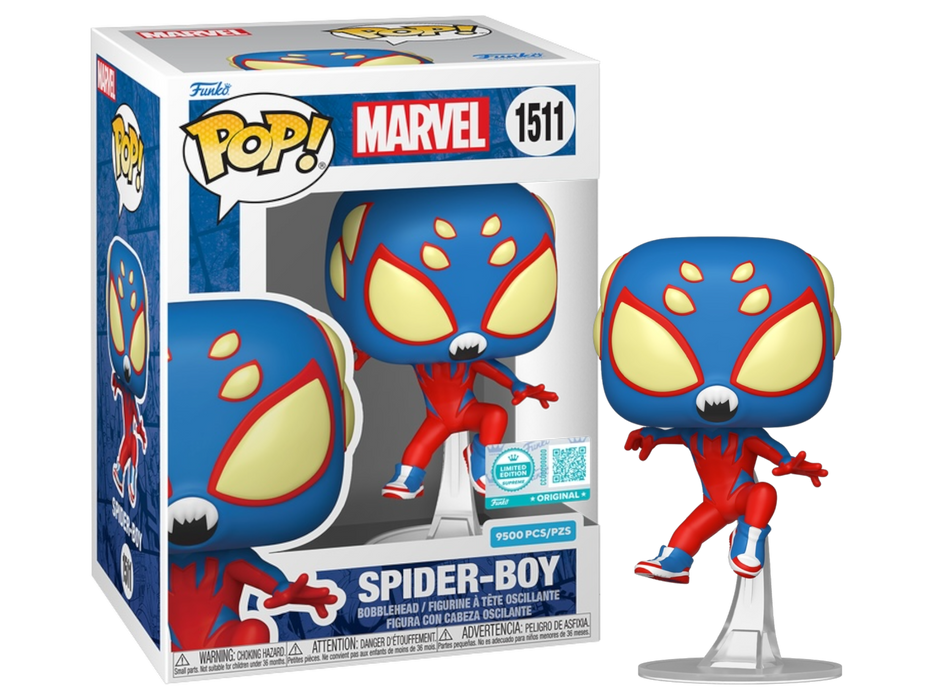 Funko POP! Marvel: Spider-Boy (Funko Supreme/Target)(9500 PCS)(Damaged Box) #1511