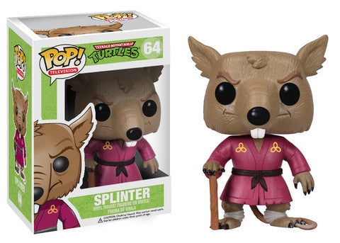Funko POP! Television: TMNT - Splinter (Damaged Box) #64