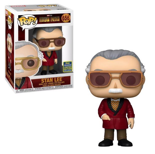 Funko POP! Iron Man: Stan Lee (2020 Summer Convention)(Damaged Box) #656