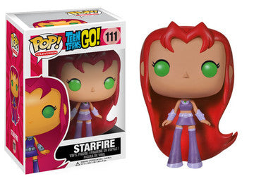 Funko POP! Television: Teen Titans Go - Starfire (Damaged Box) #111