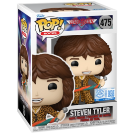 Funko POP! Rocks: Aerosmith - Steven Tyler (Funko Sticker/Funko)(Damaged Box) #475