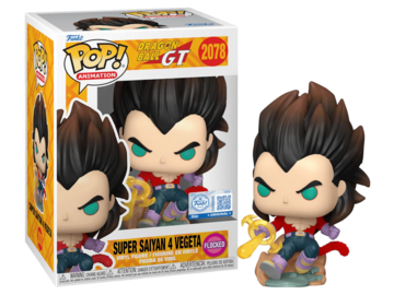 Funko POP! Animation: Dragon Ball GT - Super Saiyan 4 Vegeta (Funko Sticker)(Flocked)(Damaged Box) #2078
