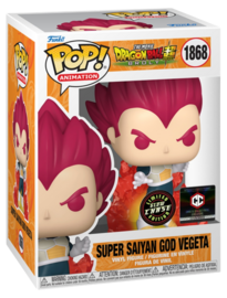 Funko POP! Animation: Dragon Ball Super Broly - Super Saiyan God Vegeta (Chalice)(Glow CHASE) #1868