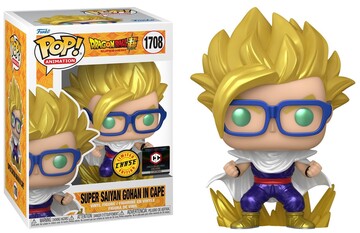 Funko POP! Animation: Dragon Ball Super - Super Saiyan Gohan In Cape (CHASE)(Chalice)(Damaged Box) #1708