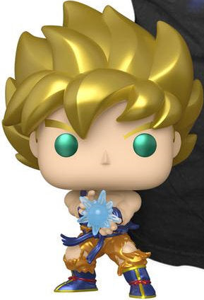 Funko POP! Animation: Dragon Ball Super - Super Saiyan Goku with Kamehameha [Metallic](Damaged Box) #948