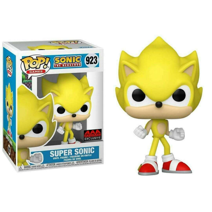 Funko POP! Games: Sonic the Hedgehog - Super Sonic (AAA) #923