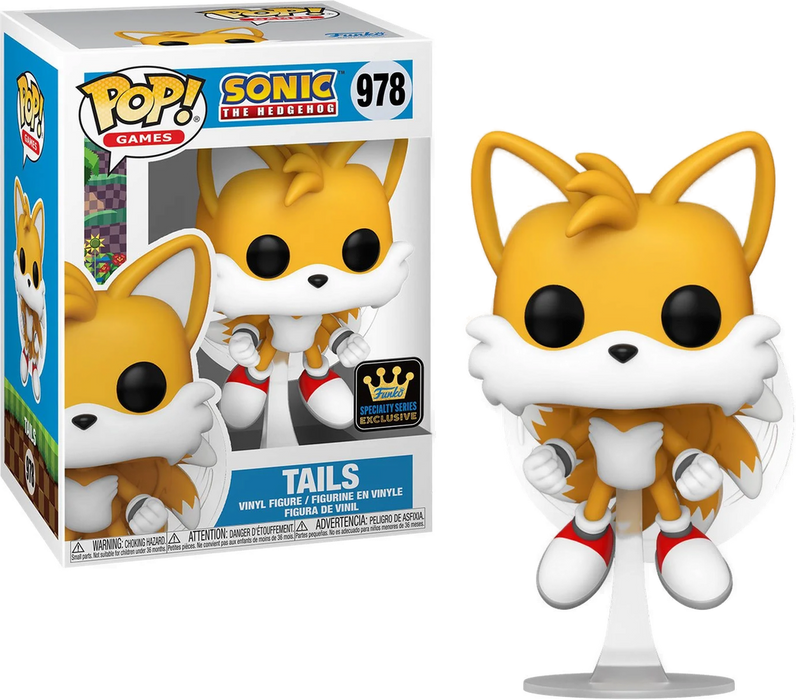 Funko POP! Games: Sonic The Hedgehog - Tails (Specialty Series) #978