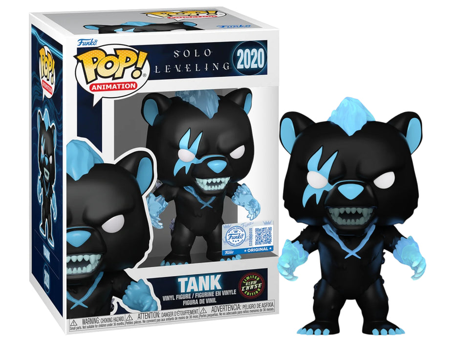 Funko POP! Animation: Solo Leveling - Tank (Funko Shop/Funko Sticker)(GiTD)(CHASE)(Damaged Box) #2020