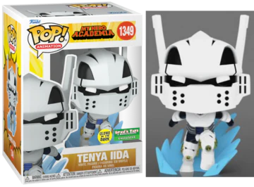 Funko POP! Animation: My Hero Academia - Tenya Iida (GiTD)(Brads Toys)(Damaged Box) #1349
