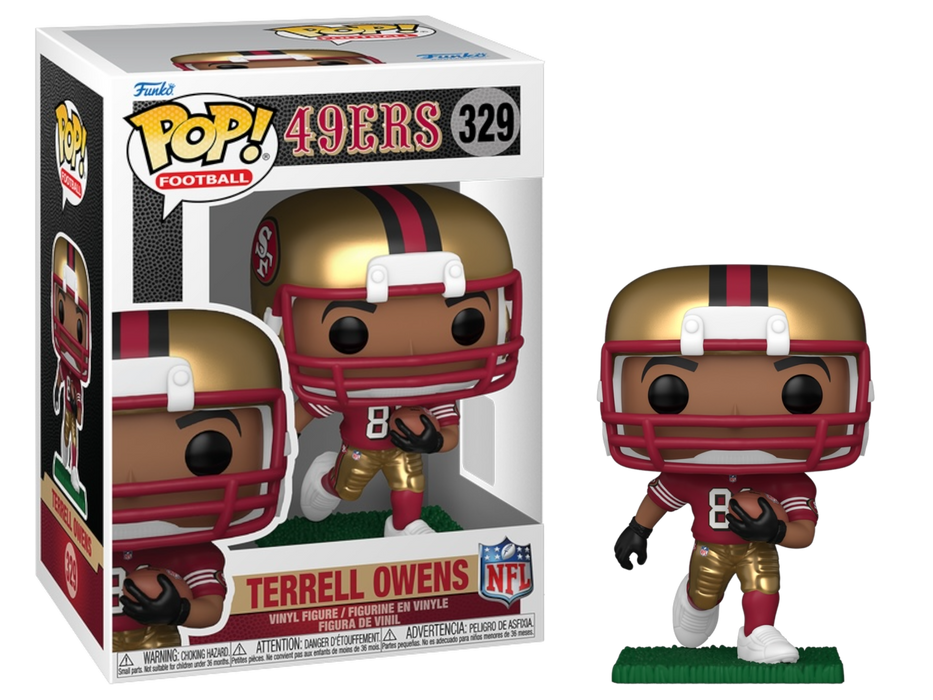 Funko POP! Football: 49ERS- Terrell Owens #329