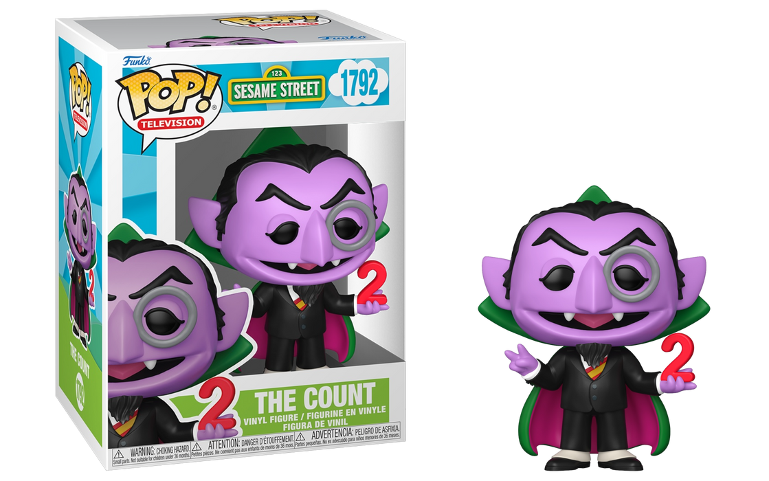 Funko POP! Television: Sesame Street - The Count #1792