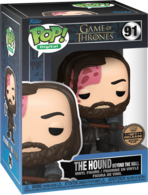 Funko POP! Digital: Game of Thrones - The Hound [Beyond The Wall] (NFT Release)(2700 PCS)(Damaged Box) #91