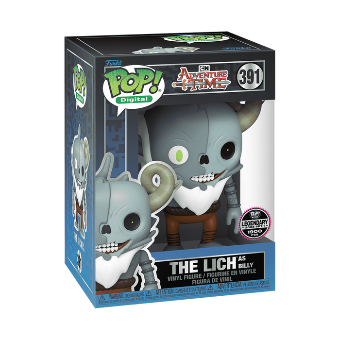 Funko POP! Digital: Adventure Time - The Lich As Billy (NFT Legendary 1311 PCS) #391