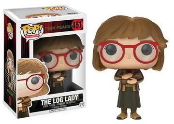 Funko POP! Television: Twin Peaks - The Log Lady (Damaged Box) #451