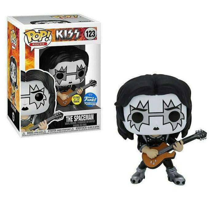 Funko POP! Rocks: Kiss - The Spaceman (GiTD)(Funko)(Damaged Box) #123