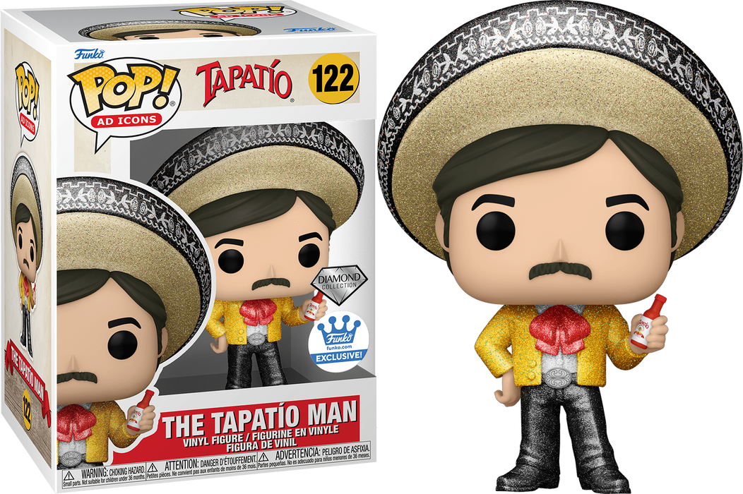 Funko POP! AD Icons: Tapatio - The Tapatio Man (Funko)(Diamond)(Damaged Box) #122
