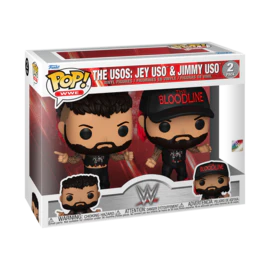 Funko POP! WWE: The Usos: Jey Uso & Jimmy Uso (Damaged Box) [2 Pack]