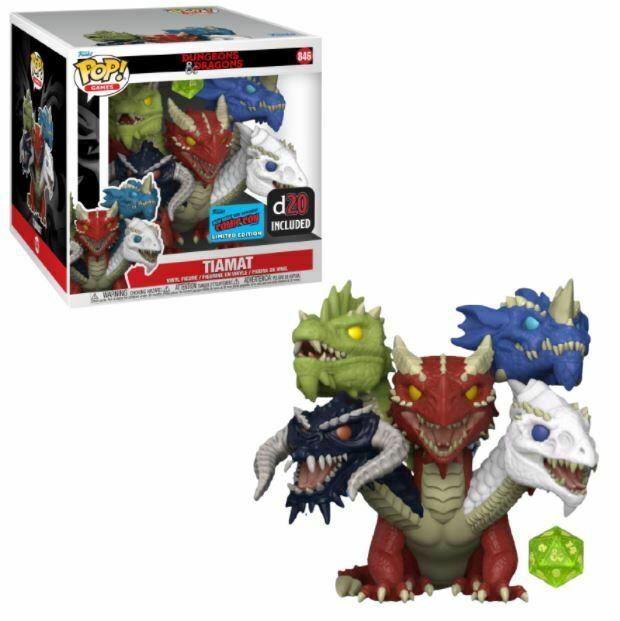 Funko POP! Games: Dungeons & Dragons - Tiamat  [D20](2021 NYCC)(Damaged Box) #846