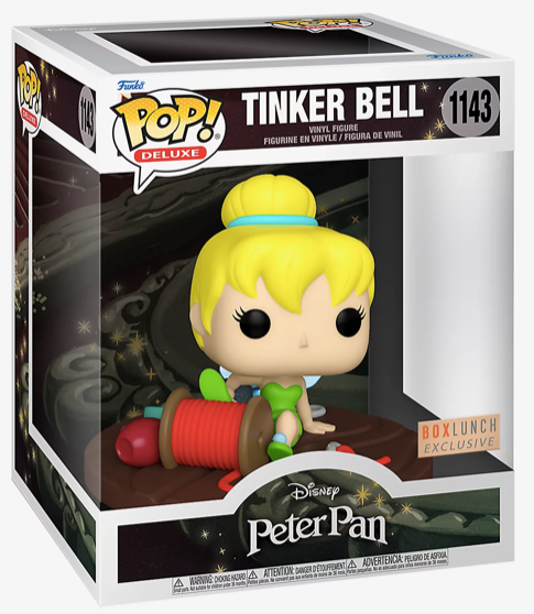 Funko POP! Disney: Deluxe - Peter Pan - Tinker Bell (BoxLunch)(Damaged Box) #1143