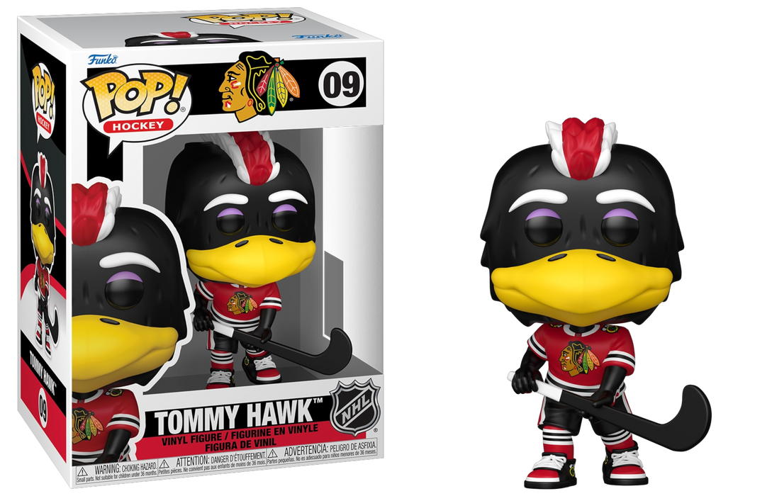 Funko POP! Hockey: Blackhawks - Tommy Hawk #09