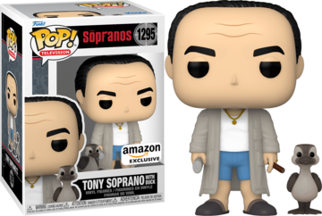 Funko POP! Television: Sopranos - Tony Soprano[W/ Duck](Amazon) #1295
