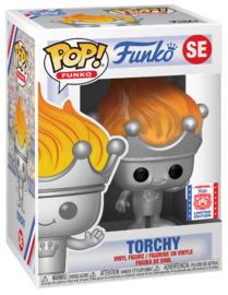Funko POP! Funko: Torchy (Virtual Fundays)(Damaged Box) #SE