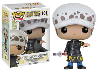 Funko POP! Animation: One Piece - Trafalgar Law [2016](Damaged Box) #101