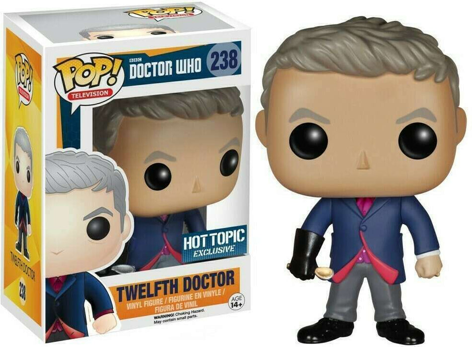 Funko POP! Television: Doctor Who - Twelfth Doctor (Hot Topic)(Damaged Box) #238