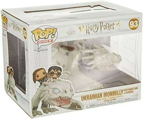 Funko POP! Rides: Harry Potter - Ukrainian Ironbelly w/ Harry, Ron, & Hermione #93