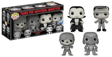 Funko POP! Movies: Universal Monsters (Gemini)(Damaged Box)[4-Pack]