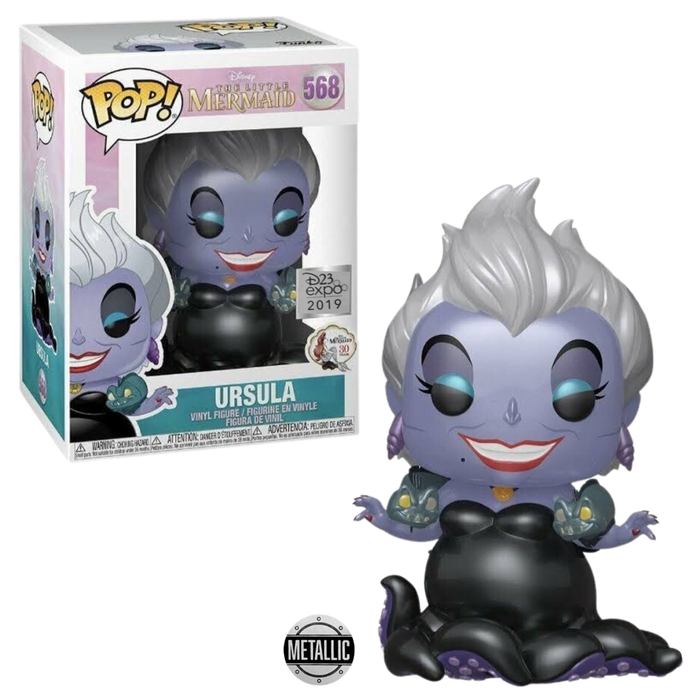 Funko POP! Disney: The Little Mermaid - Ursula [Metallic](2019 D23 Expo) #568
