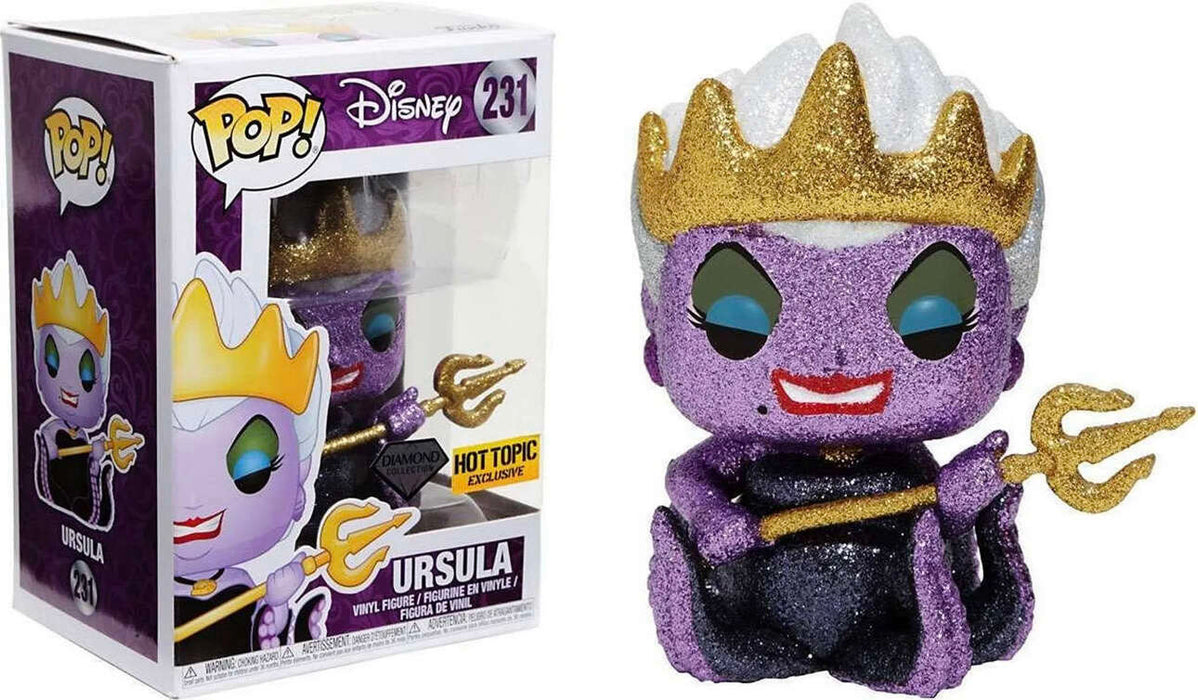 Funko POP! Disney: The Little Mermaid  - Ursula (Diamond)(Hot Topic)(Damaged Box) #231