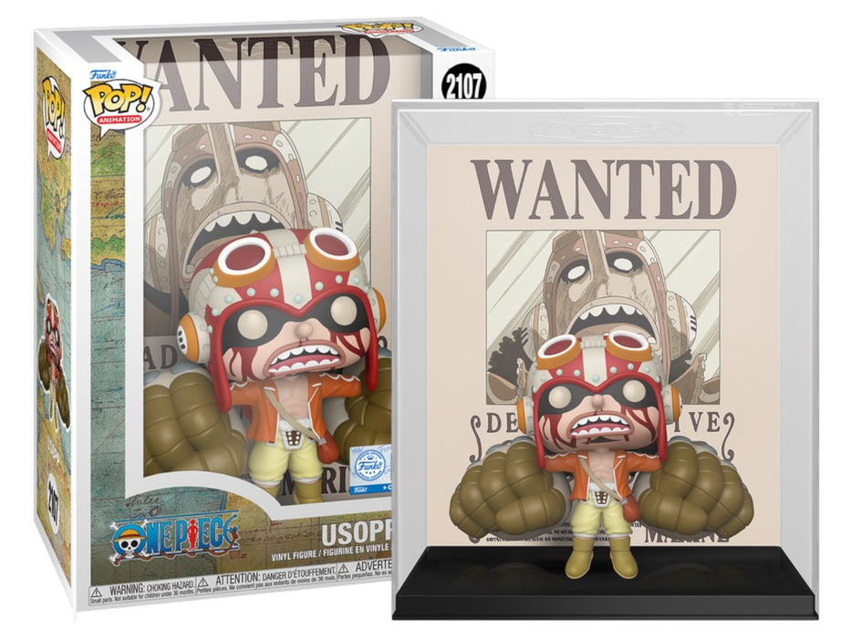 Funko POP! Animation: One Piece - Usopp [Wanted Poster] (Funko Sticker) #2107