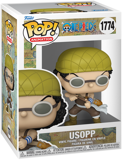 Funko POP! Animation: One Piece - Usopp [With Rubber Band] #1774