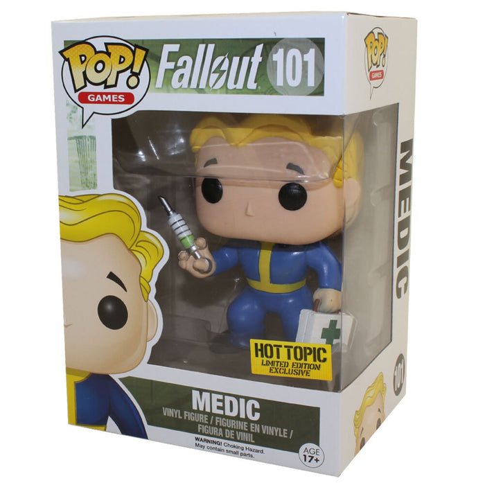 Funko POP! Games: Fallout - Medic (Hot Topic)(Damaged Box)#101