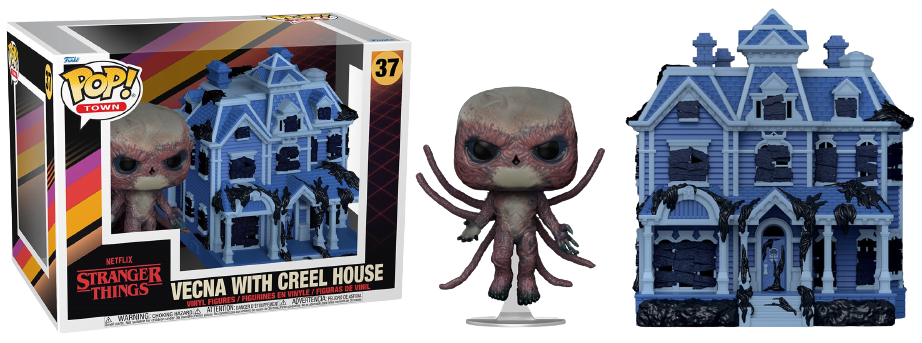Funko POP! Town: Stranger Things - Vecna with Creel House #37