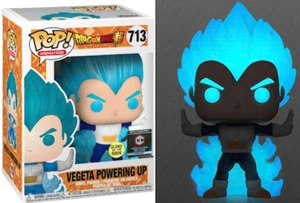 Funko POP! Dragon Ball Super: Vegeta Powering Up (GiTD)(Chalice Collectibles) #713