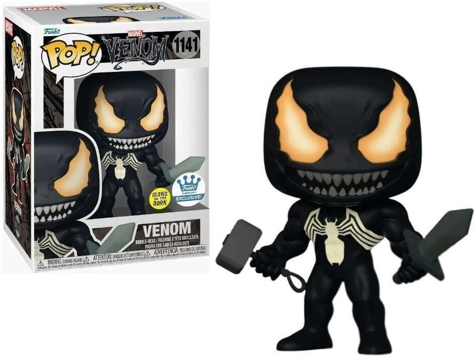 Funko POP! Marvel: Venom (GiTD)(Funko)(Damaged Box) #1141