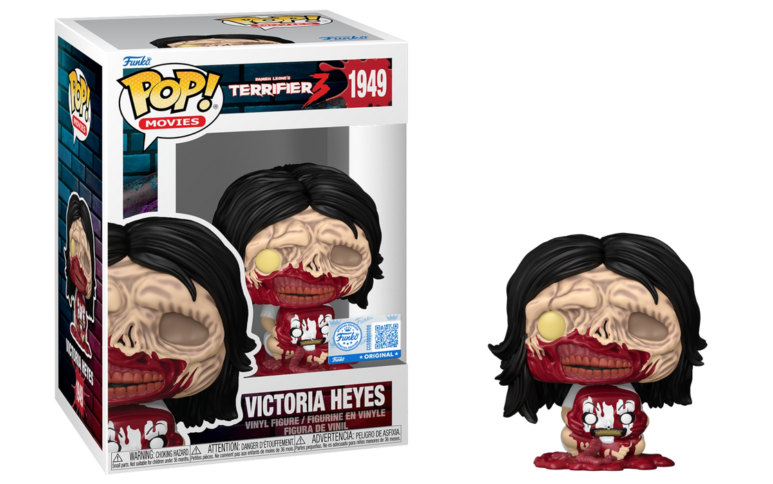 Funko POP! Movies: Terrifier 3 - Victoria Heyes (Entertainment Earth/Funko Sticker) #1949