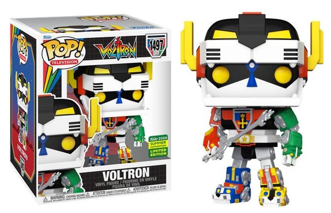 Funko POP! Television: Voltron (2024 SDCC/Shared)(5000 PCS)(Damaged Box) [6-Inch] #1497