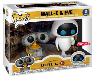 Funko POP! Disney: Wall-E - Wall-E & Eve (Target)(Damaged Box)[2Pack]