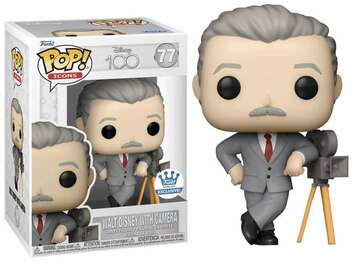Funko POP! Icons: Disney 100 - Walt Disney w/ Camera (Funko) #77