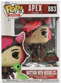 Funko POP! Games: Apex Legends - Wattson w/ Nessie [Cyber Punked](Special Edition) #883