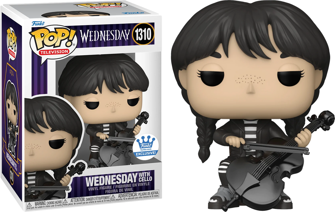 Funko POP! Television: Wednesday - Wednesday[With Cello](Funko)(Damaged Box)  #1310