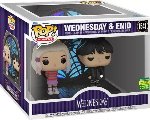 Funko POP! Moment: Wednesday - Wednesday & Enid (2024 Summer Convention)(Damaged Box*) #1541