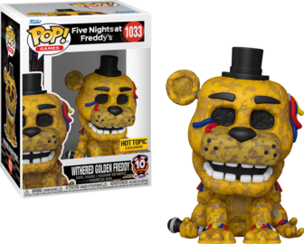 Funko POP! Games: Five Nights at Freddy's - Withered Golden Freddy (Hot Topic)(Damaged Box) #1033