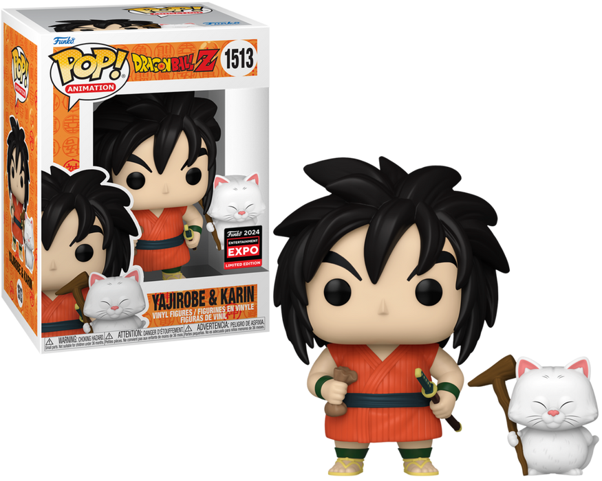 Funko POP! Animation: Dragon Ball Z - Yajirobe & Karin (2024 Entertainment Expo) #1513