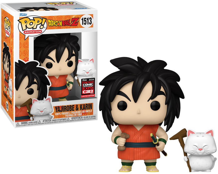 Funko POP! Animation: DragonBall Z - Yajirobe & Karin (2024 Comic Expo)[C2E2] #1513